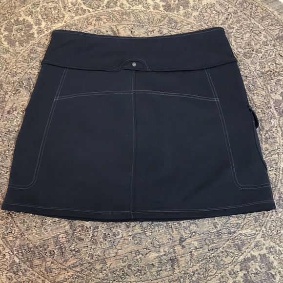 💙Athleta Snow Slide Fleece Lined Skirt - Picture 6 of 10